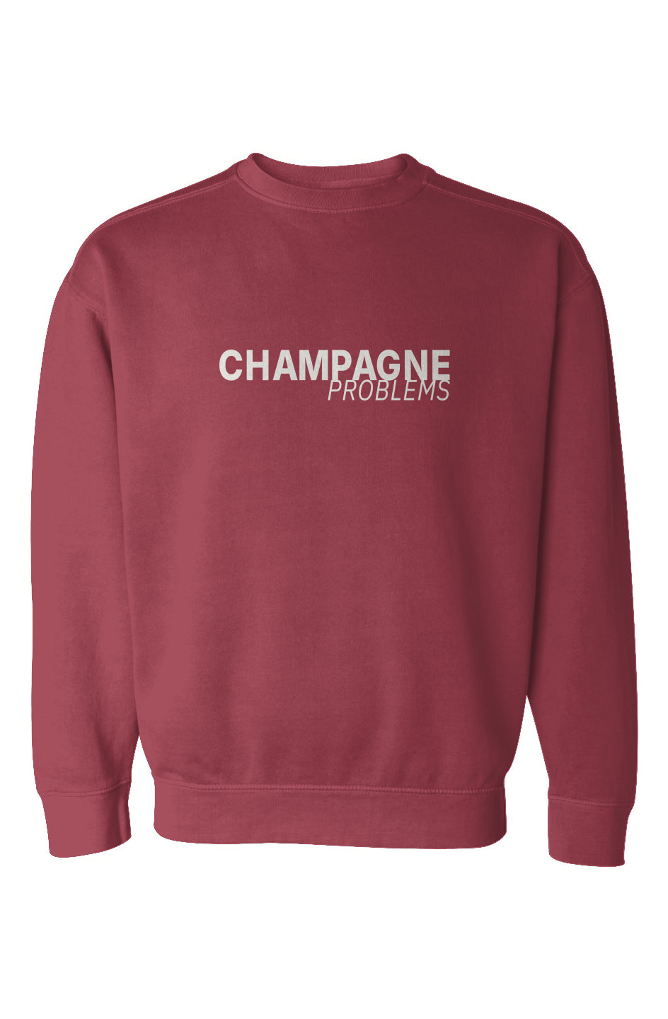 01 . Champagne Problems Sweatshirt [extra brut]