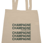 01 .  Champagne Problems Tote Bag [bone white][extra brut]